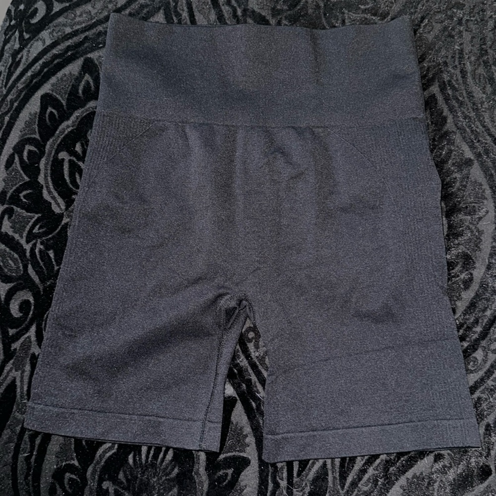 High waisted biker shorts
